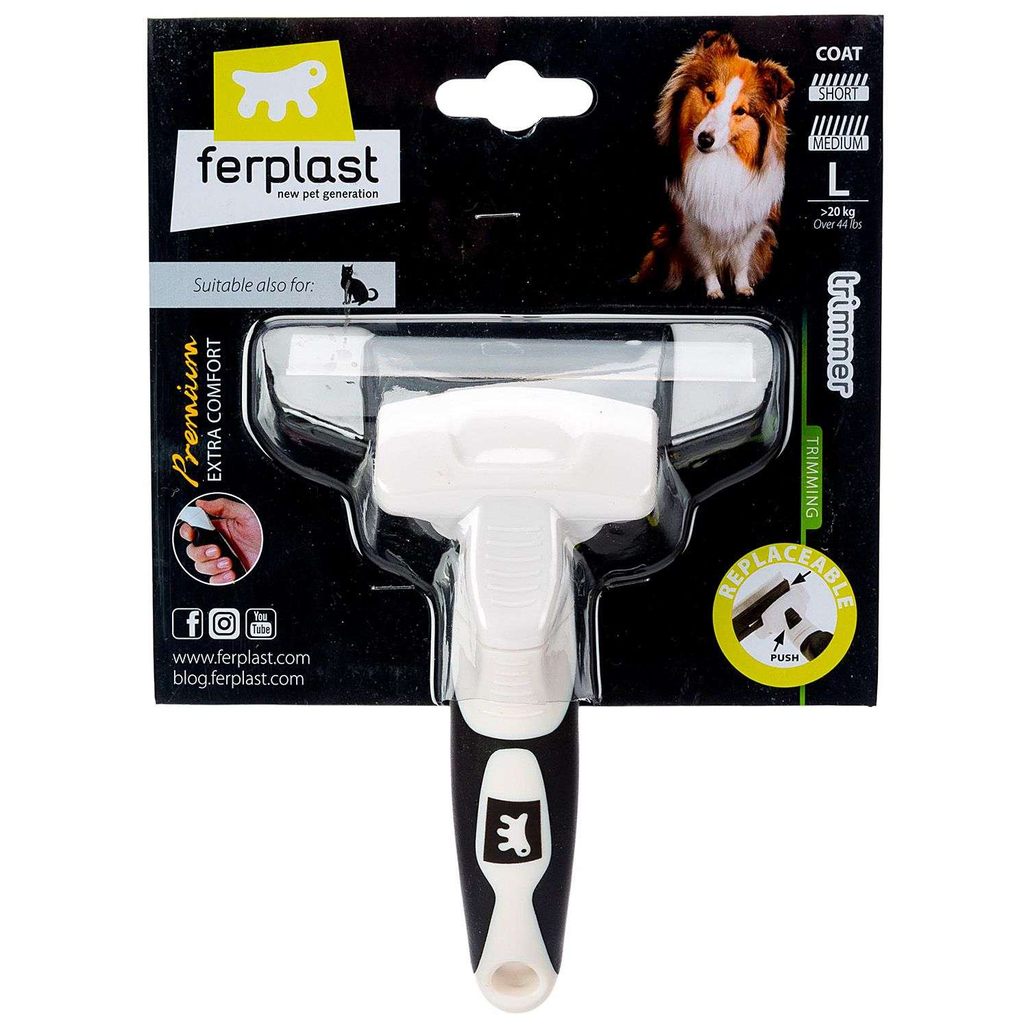 Триммер для собак Ferplast GRO5771 Premium крупных с короткой шерстью - фото 2