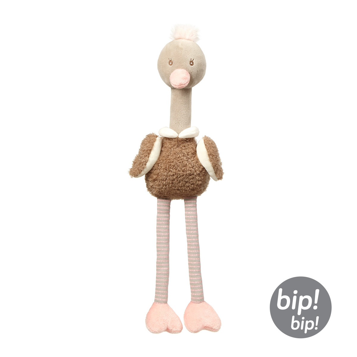 Набор игрушек Babyono Ostrich Family 2 шт с шелестящими элементами и пищалкой - фото 15