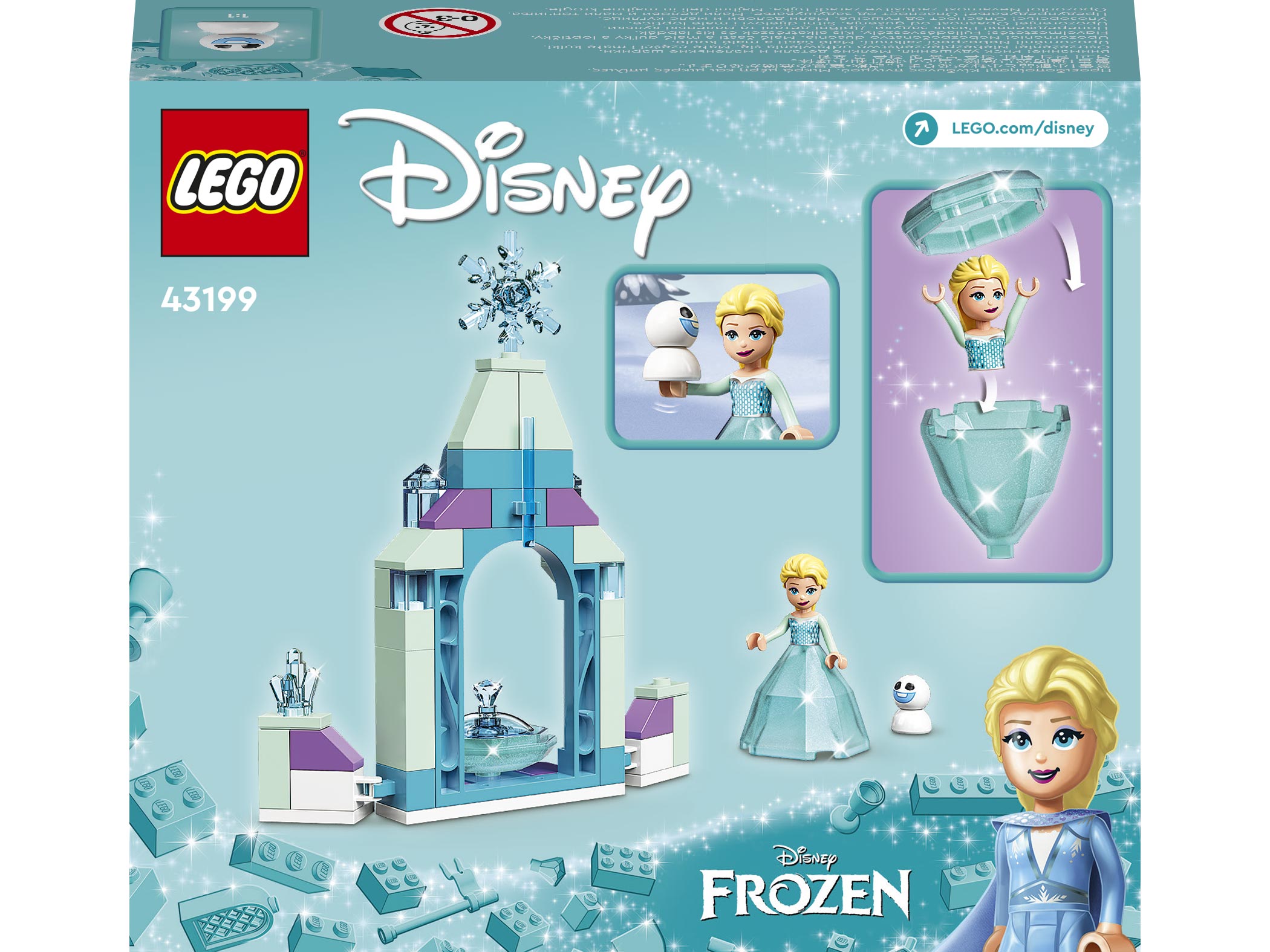 Конструктор LEGO Disney Princess Elsas Castle Courtyard Двор замка Эльзы - фото 9