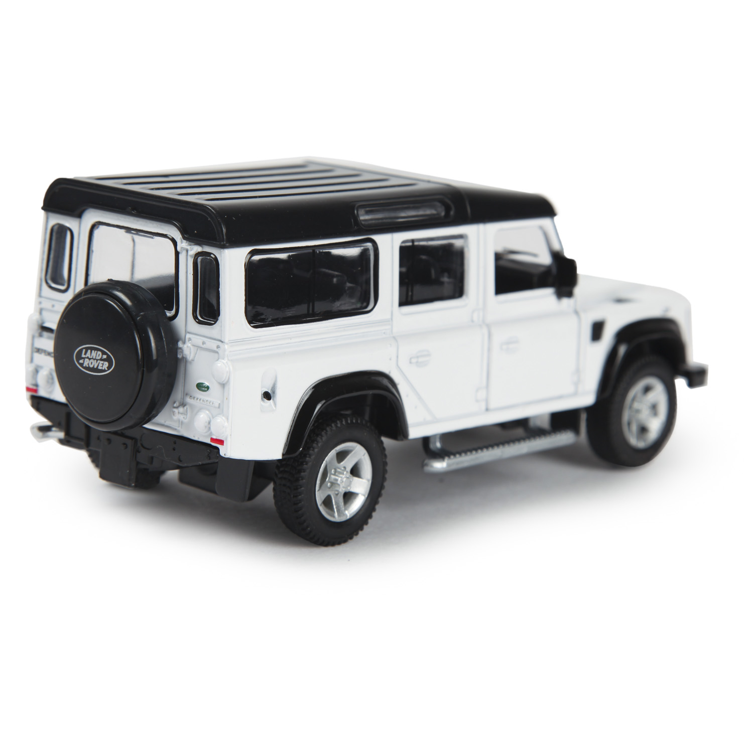 Автомобиль Mobicaro Land Rover Defender 1:32 без механизмов белый 544006(B) - фото 4