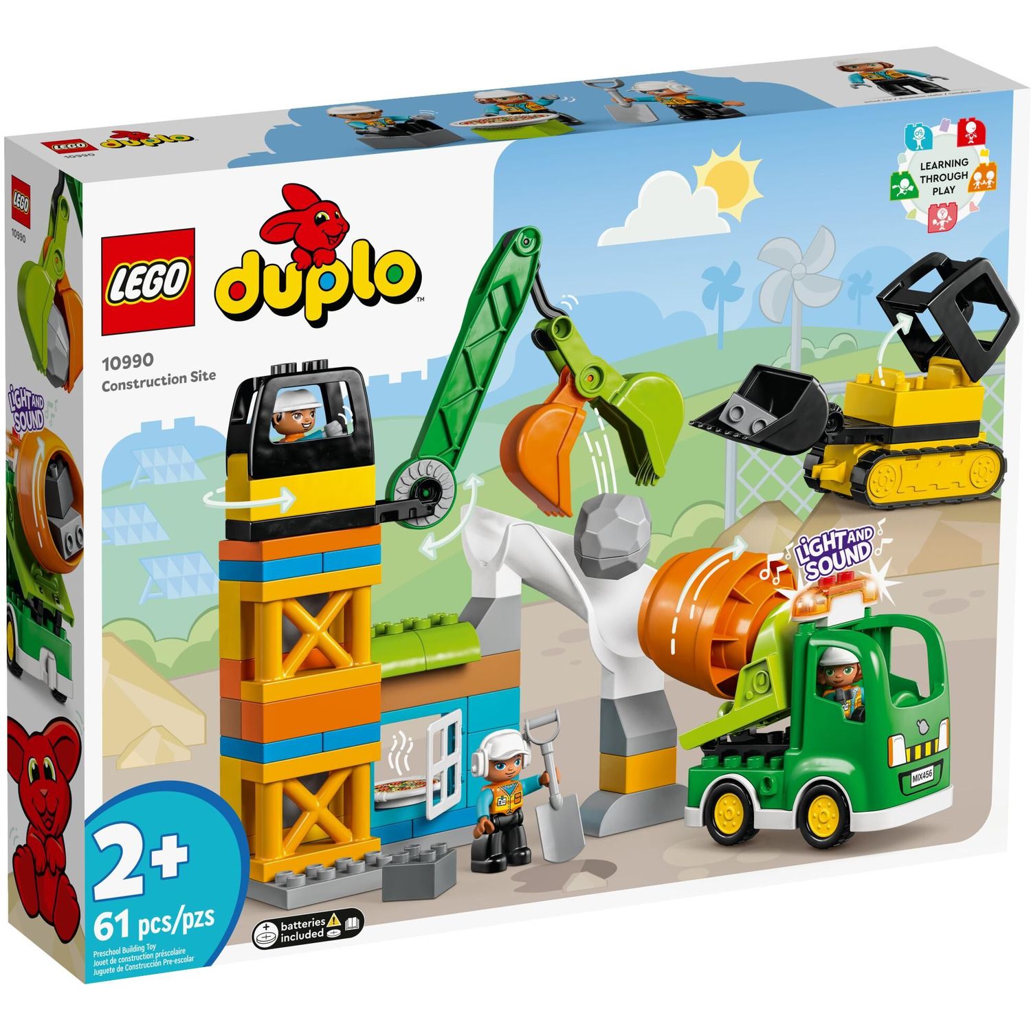 Конструктор LEGO DUPLO Строительная площадка (10990)