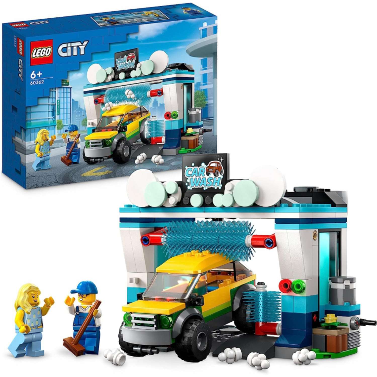 Конструктор LEGO City LEGO Автомойка 60362 - фото 1