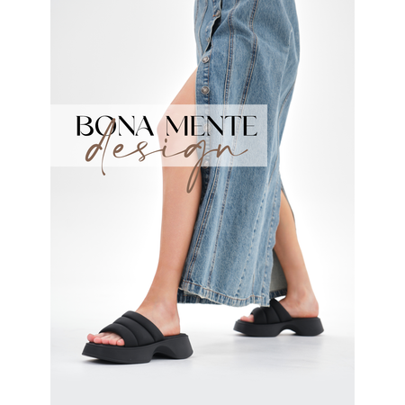 Шлепанцы Bona Mente design