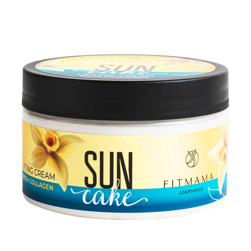 Средство от растяжек FITMAMA COSMETICS SUN CAKE лифтинг-крем с коллагеном - фото 1