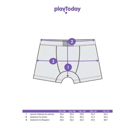 Трусы PlayToday