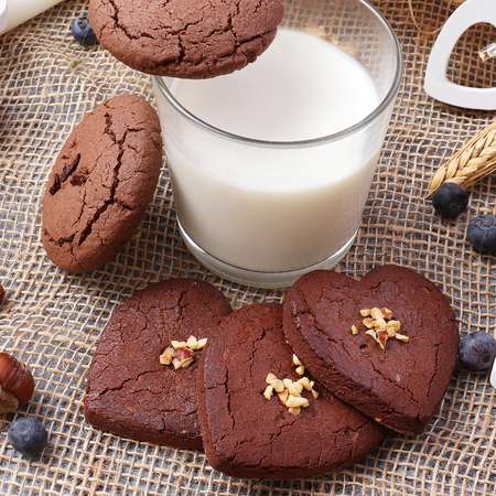 Печенье детское КотМарКот Орех+шоколад и Мята+шоколад