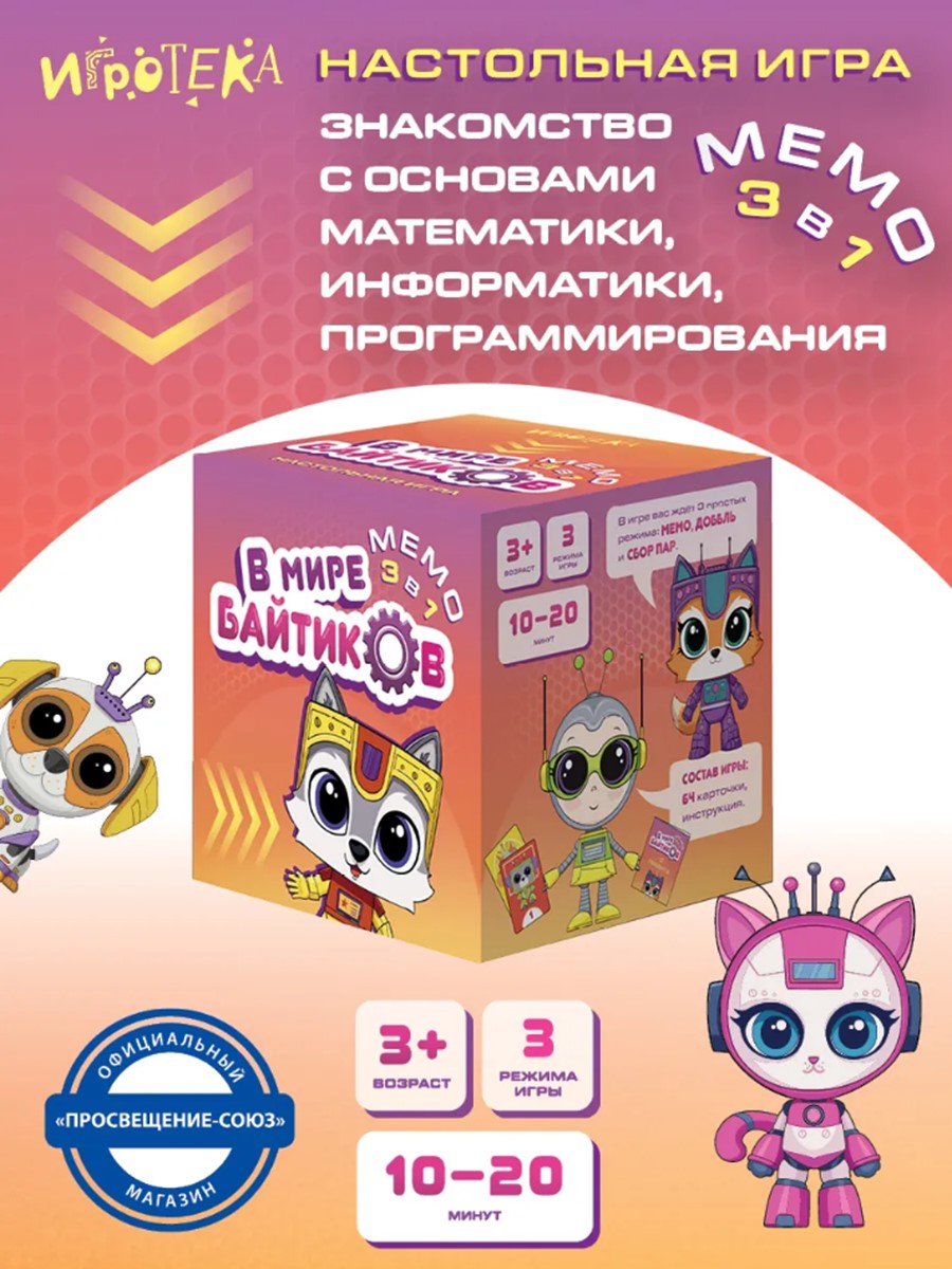 Настольная игра Игротека Мемо - фото 1