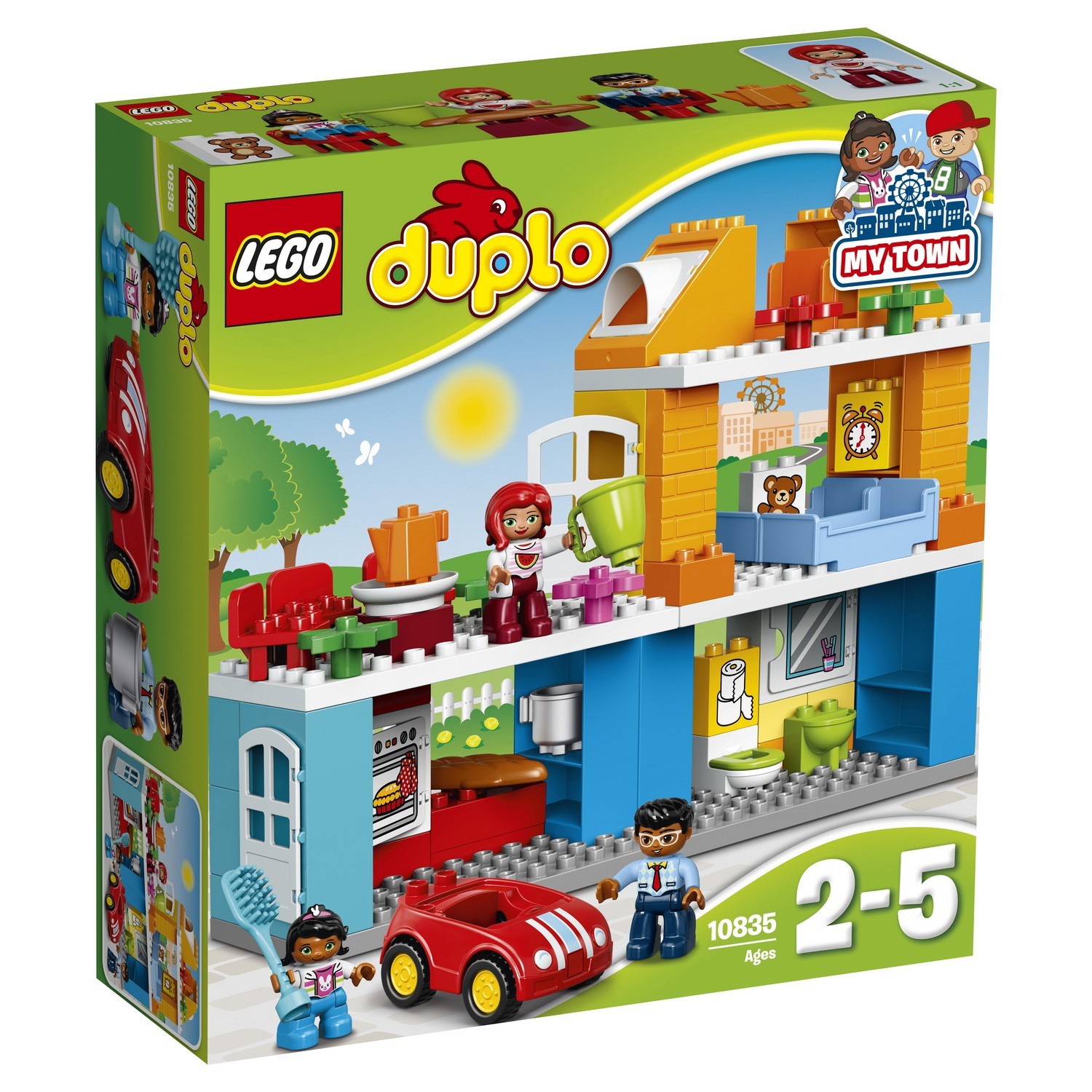 Конструктор LEGO DUPLO Town Семейный дом (10835) купить по цене 2999 ₽ в  интернет-магазине Детский мир