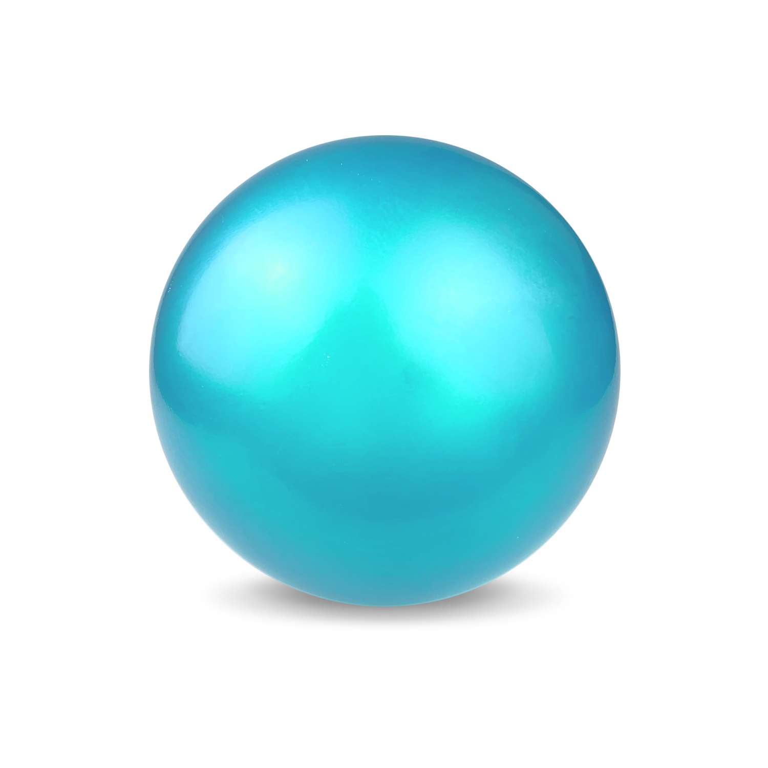 Мяч ПОЙМАЙ диаметр 150мм Радуга голубой - фото 1