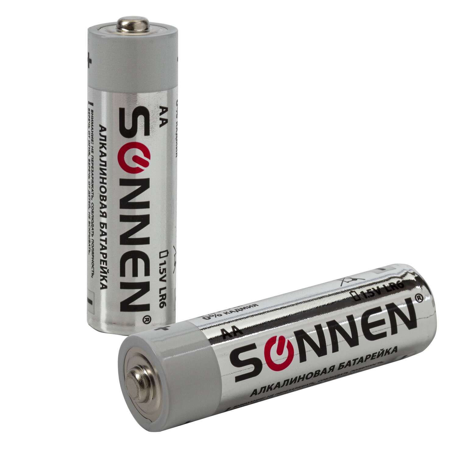 Батарейки Sonnen пальчиковые АА алкалиновые 24 штуки для пульта часов весов фонарика - фото 8