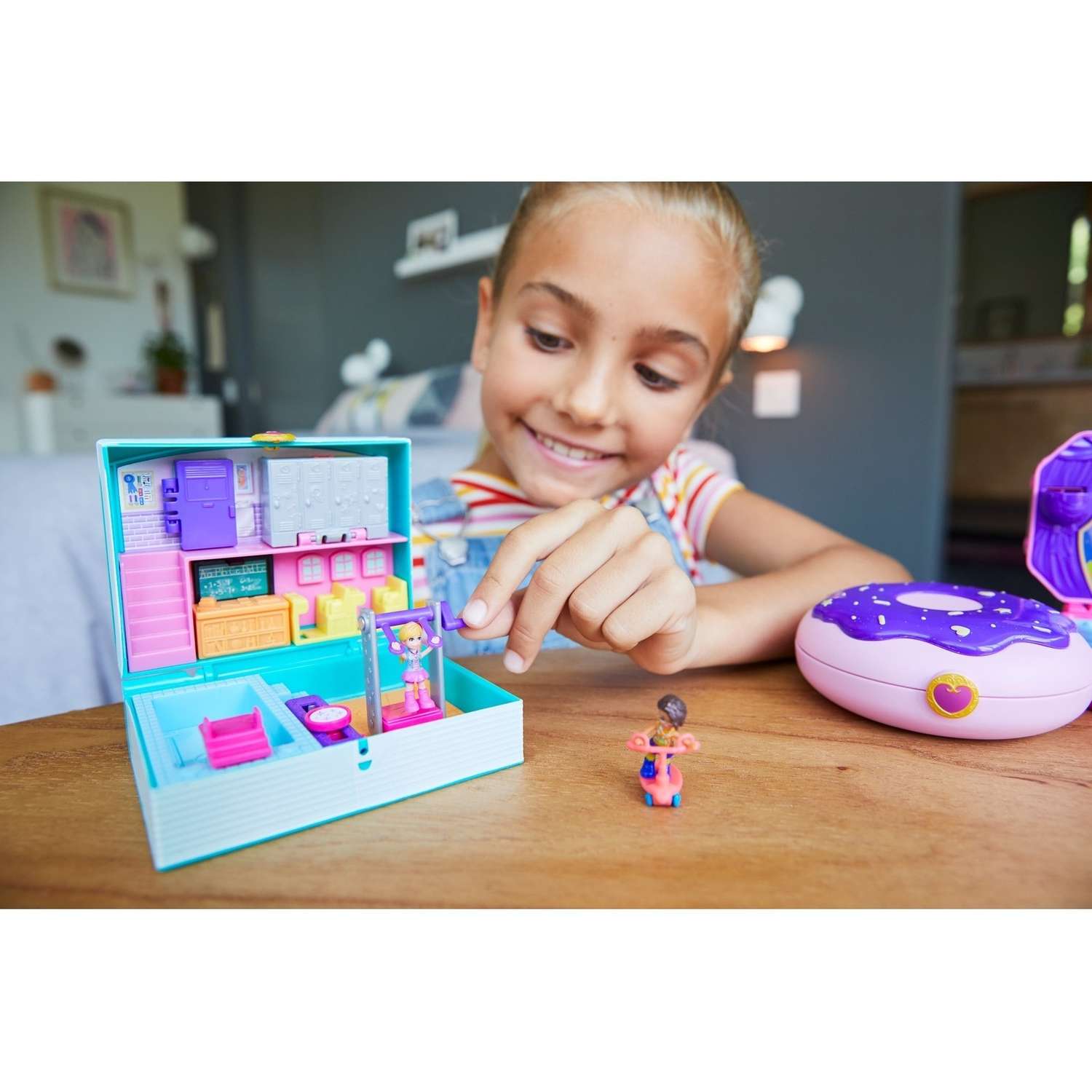 Набор игровой POLLY POCKET Мини Средняя школа GFM48 FRY35 - фото 8