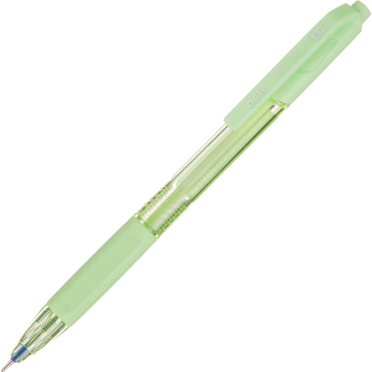 Ручка шариковая Deli X-tream автоматическая 07мм Синяя в ассортименте - фото 5