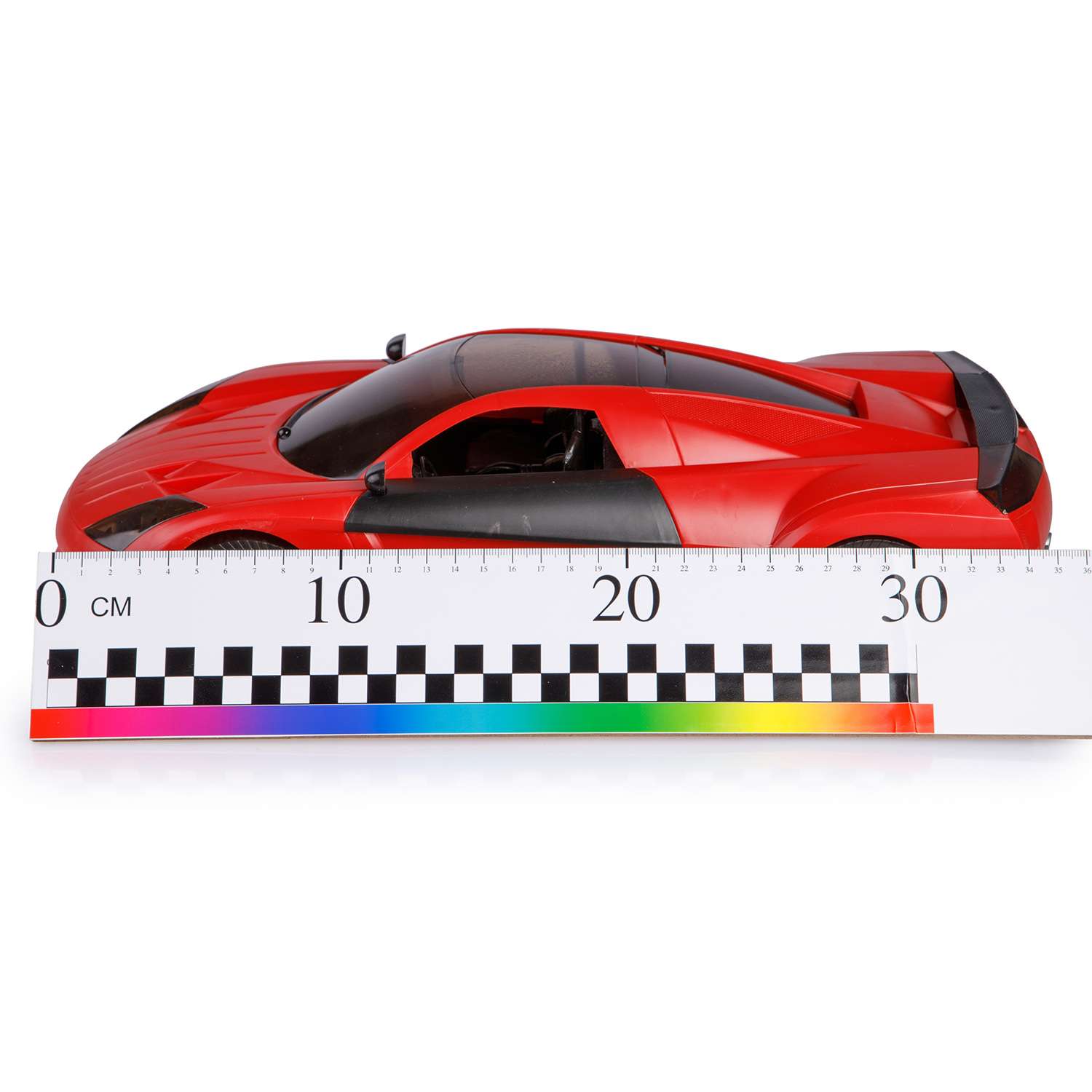 Машина Юг-Пласт Гонка 45 Ferrari красная черная 7053/красная/черная - фото 5