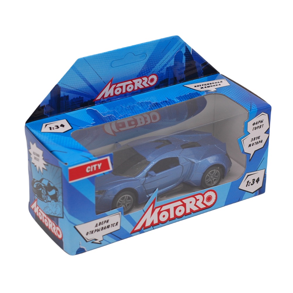 Автомобиль Motorro 1:32 инерционный HL1104-1 - фото 6