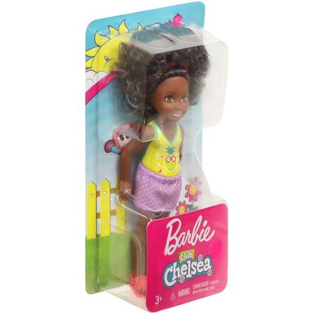 Кукла Barbie Челси Брюнетка в топе с ананасом FXG76