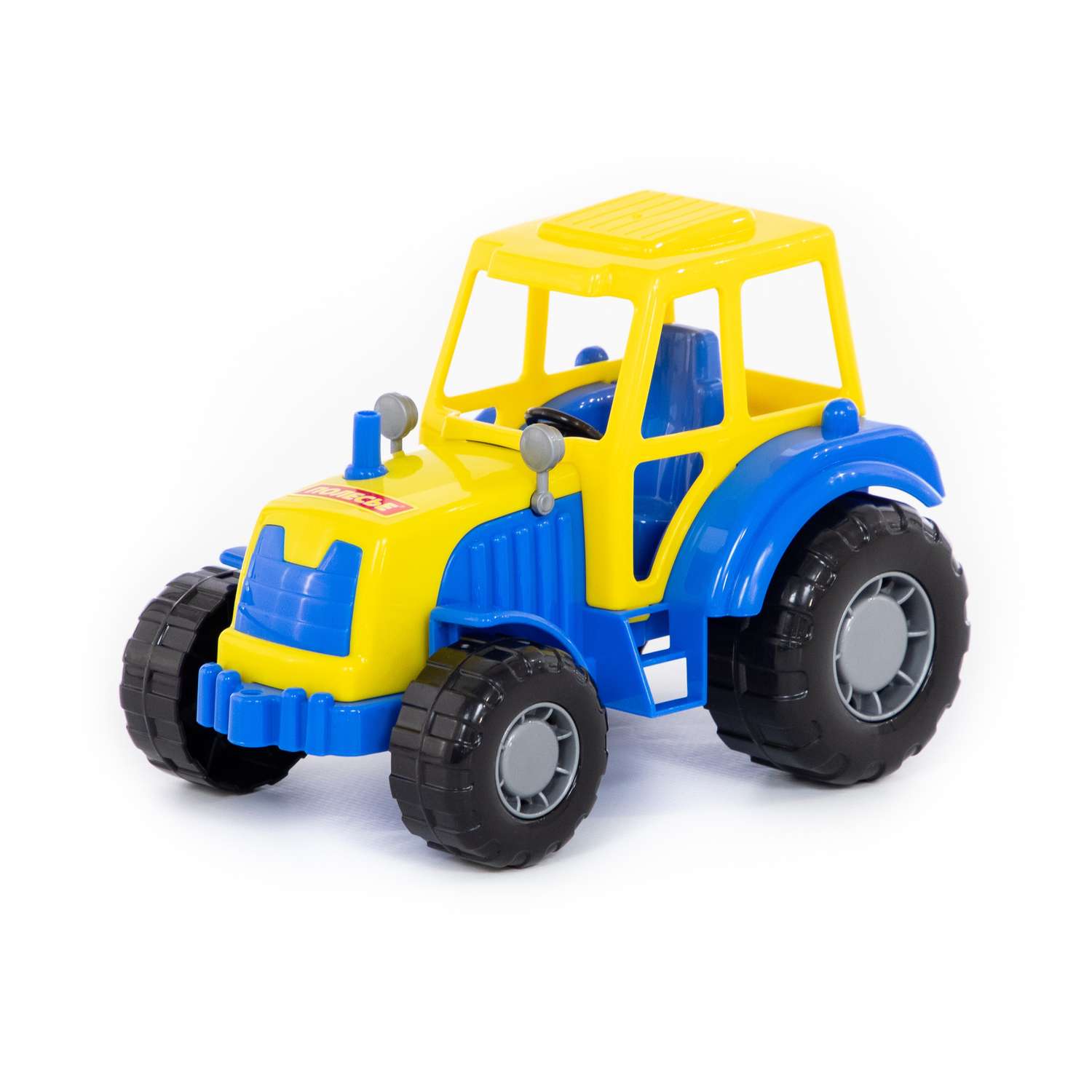 Трактор Полесье Мастер синий с желтым 35240/3 - фото 4