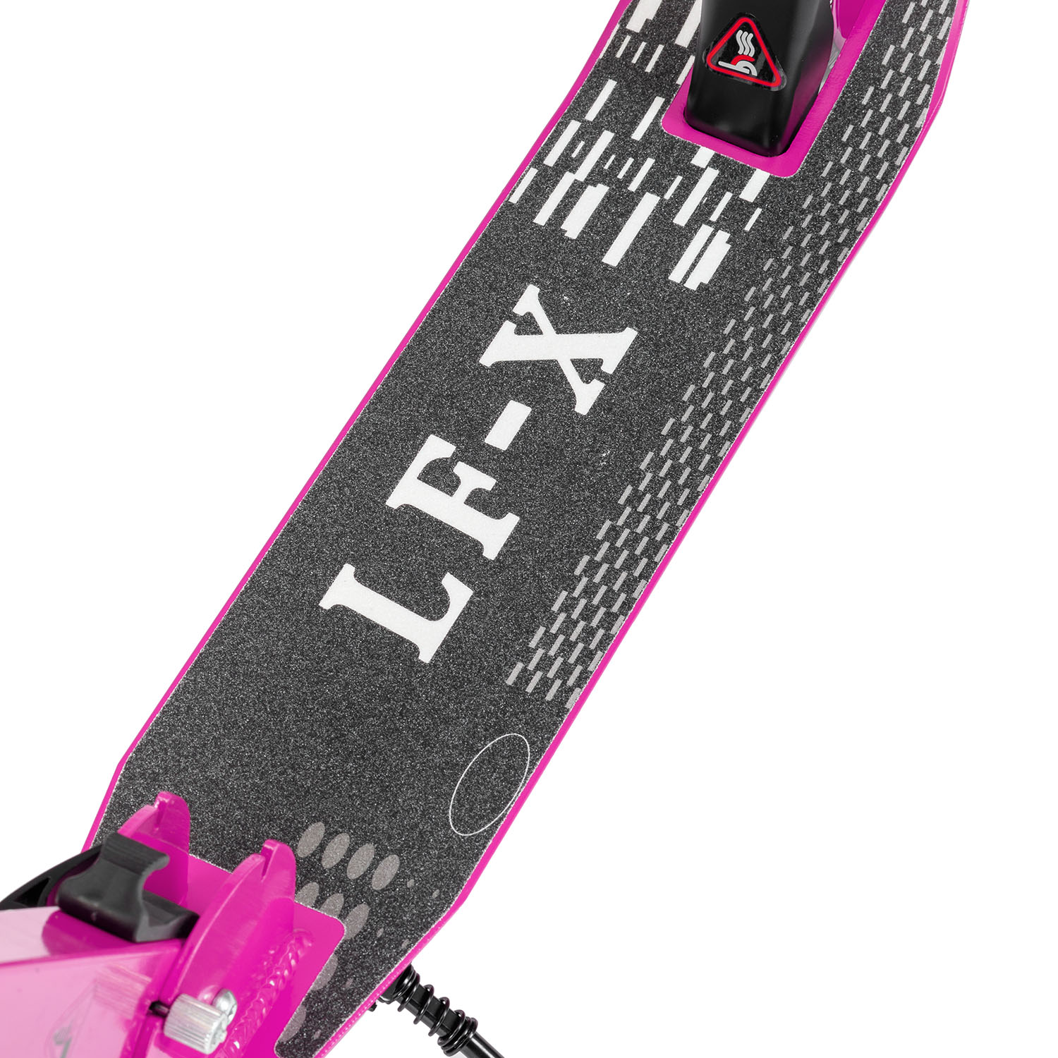 Самокат BABY STYLE двухколесный складной до 100 кг черный розовый бирюзовый - фото 10