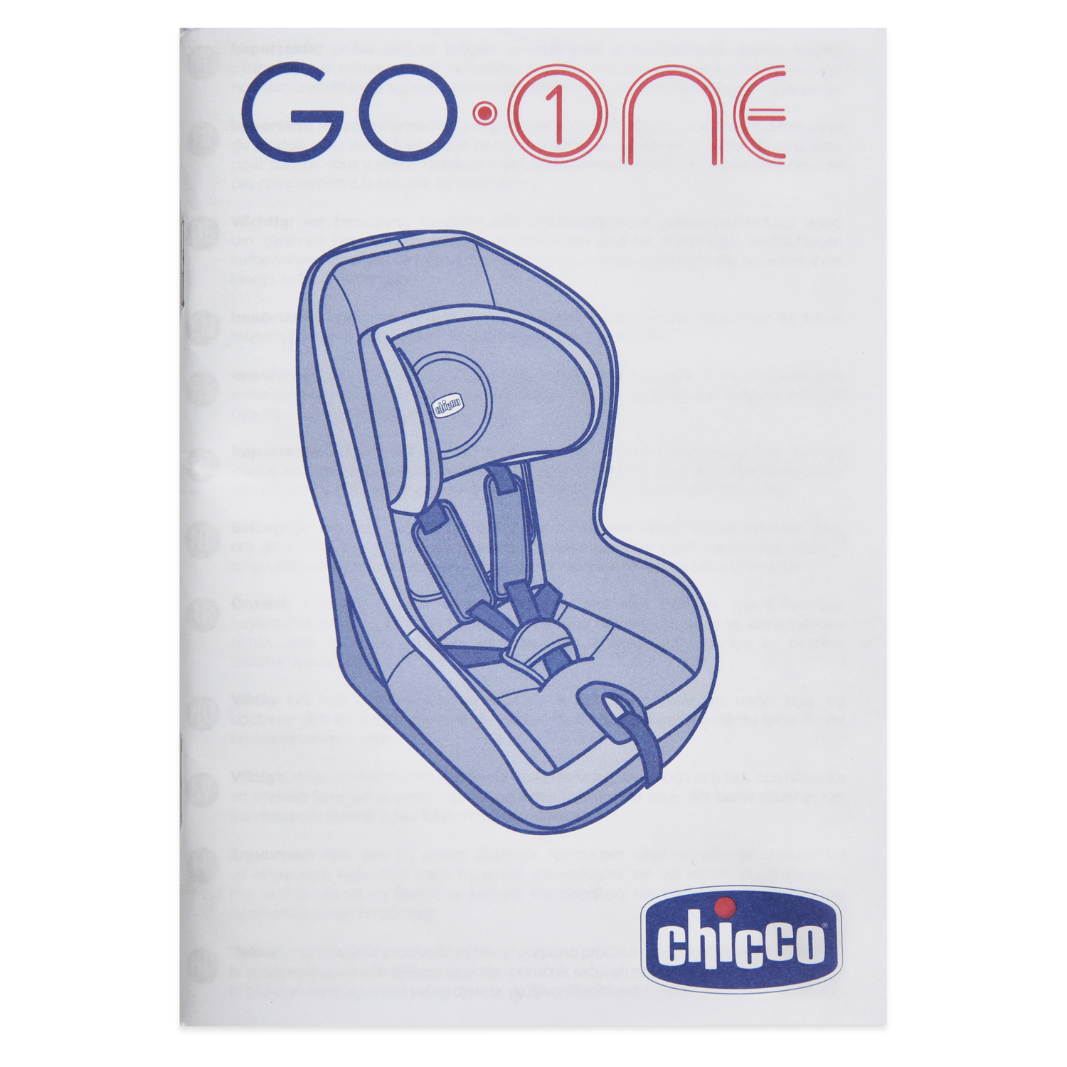 Автокресло Chicco Go-One Isofix Red - фото 14