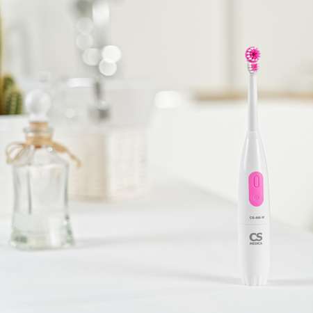 Электрическая зубная щетка CS MEDICA CS-466-W белая