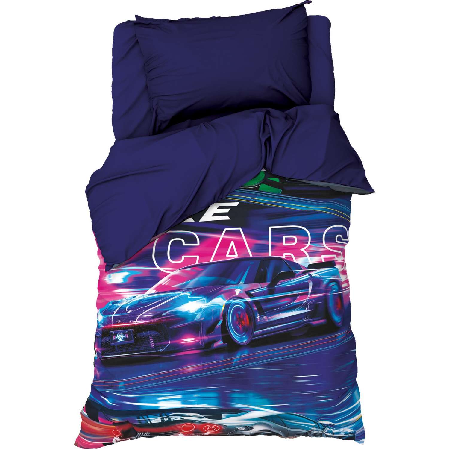 Комплект постельного белья Этель Race cars - фото 1