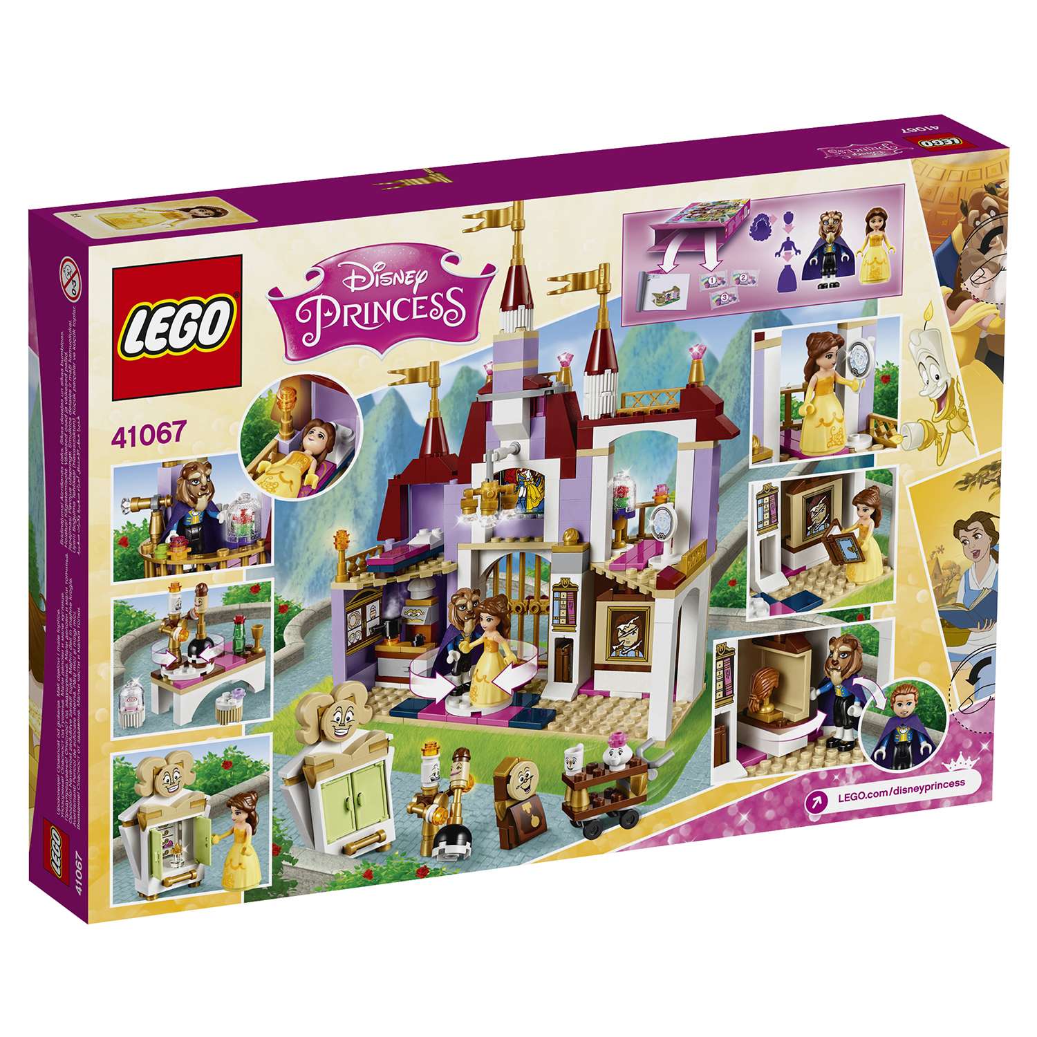 Конструктор LEGO Disney Princess Заколдованный замок Белль (41067) - фото 3