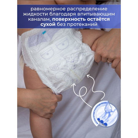 Подгузники трусики Soft Plus 4