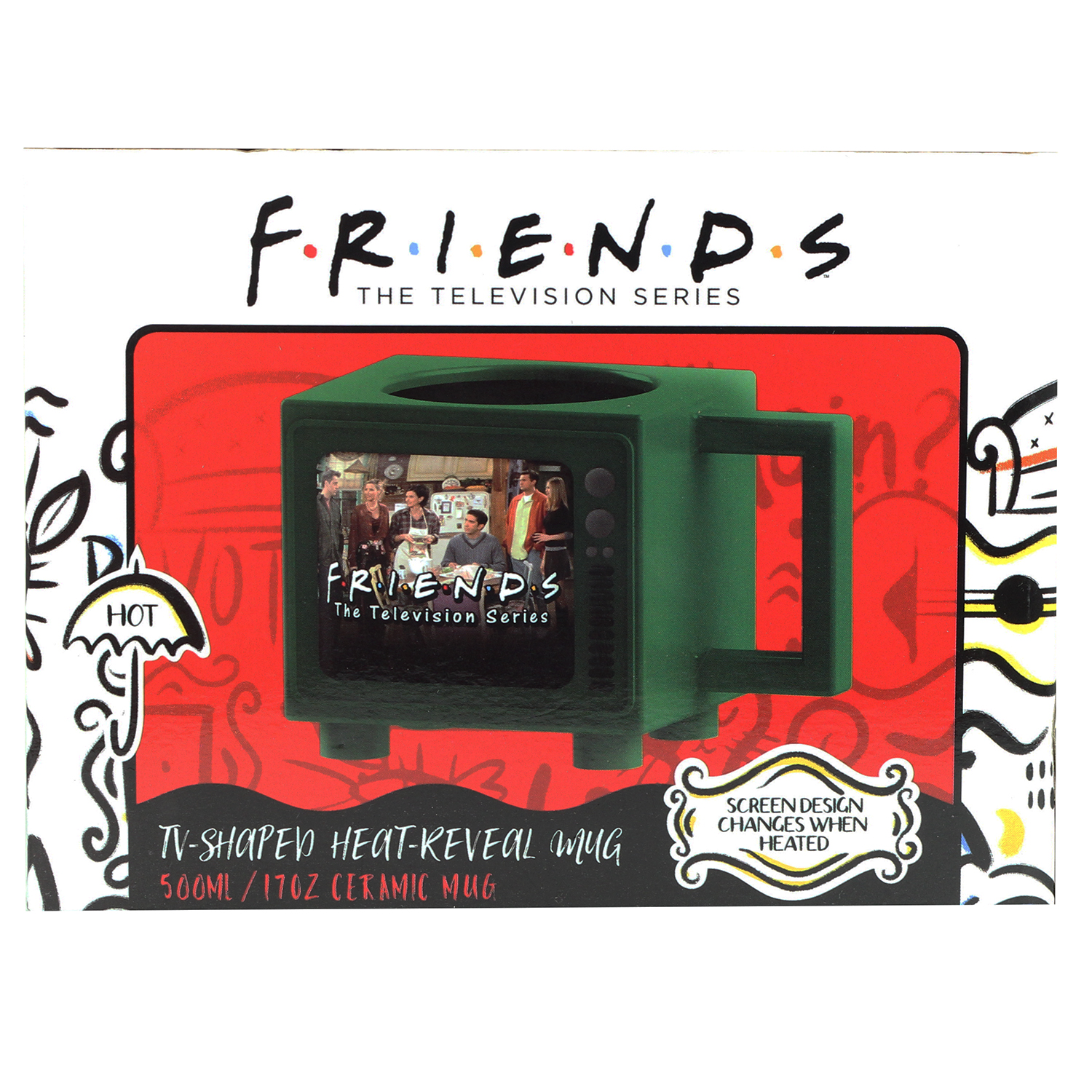 Кружка Pyramid Friends TV Heat Changing Mug 500ml SCMG25955 - фото 2