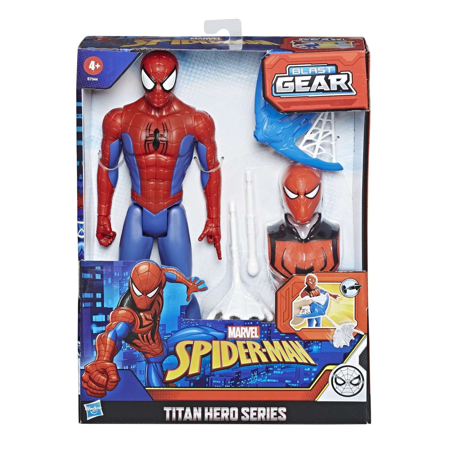 Набор игровой Человек-Паук (Spider-man) (SM) Человек-паук с аксессуарами E73445L0 - фото 2