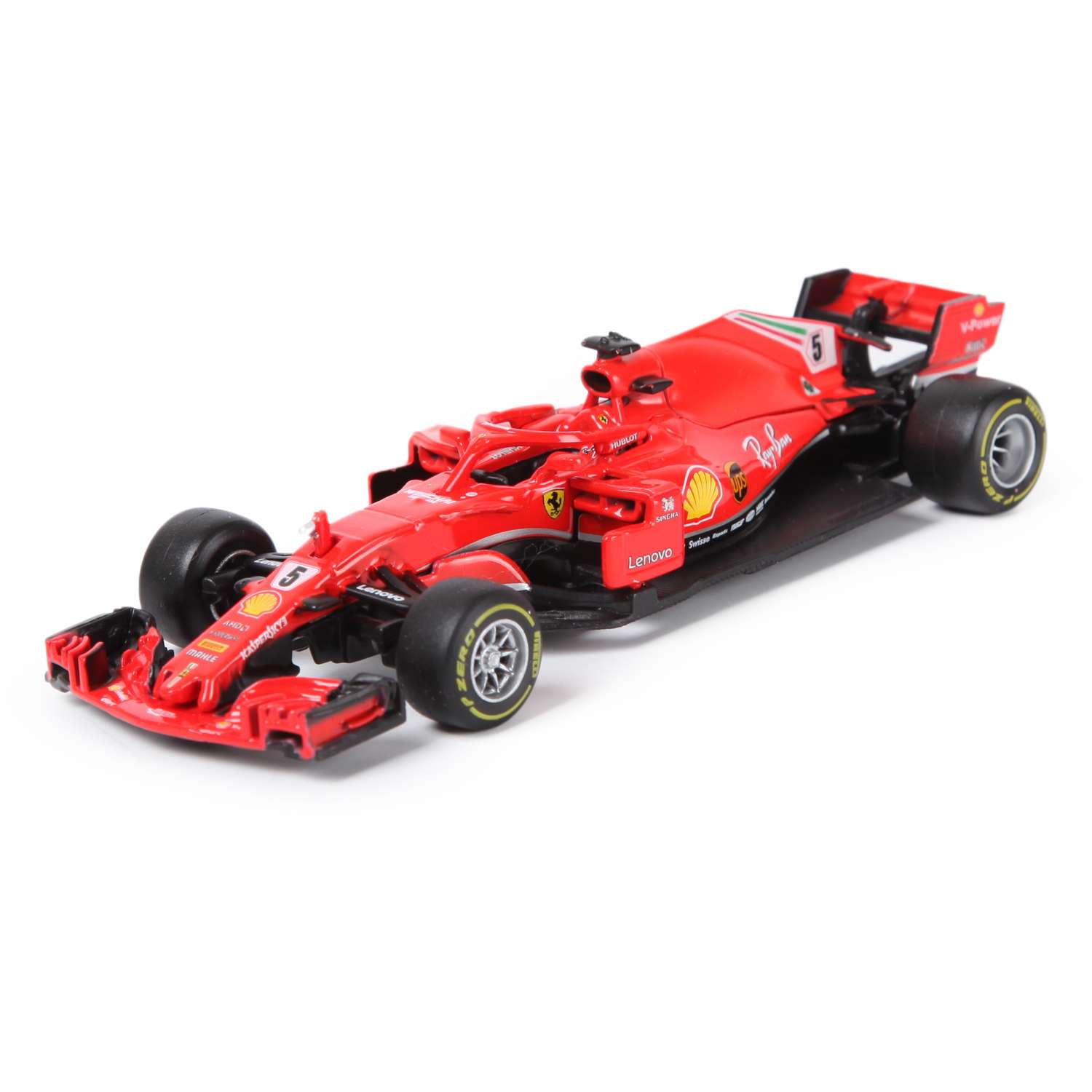 Машина BBurago 1:43 Ferrari Racing F71-h 18-36809W 18-36809W - фото 1