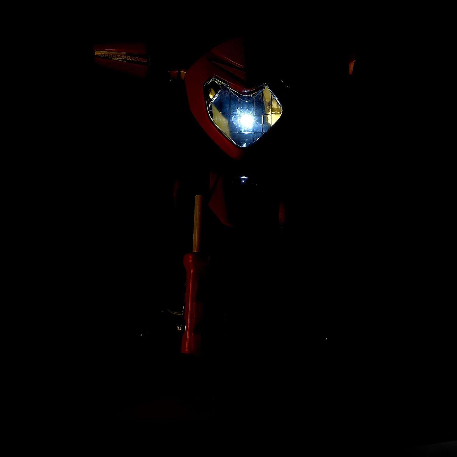Электромотоцикл Sima-Land Кросс цвет красный - фото 9