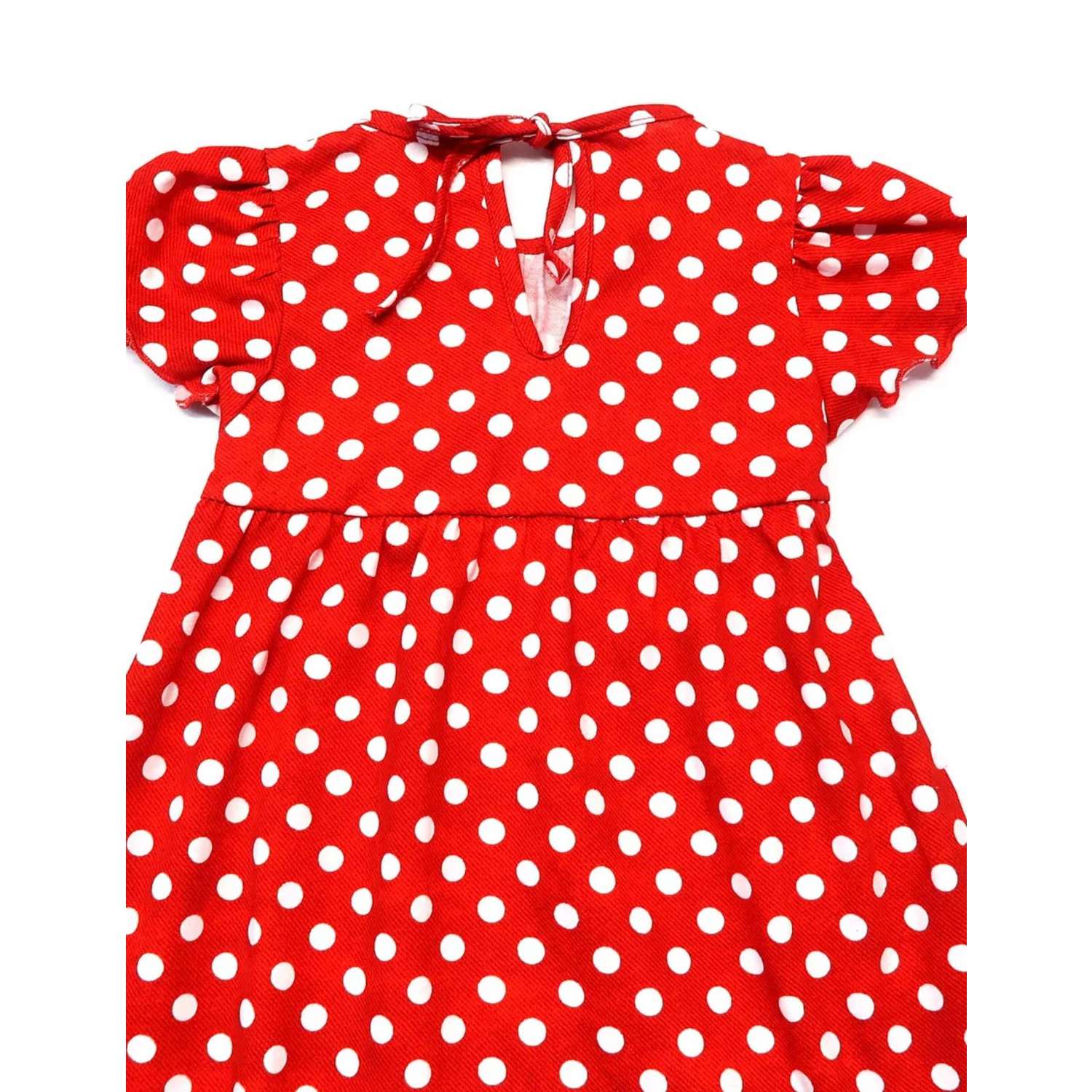 Платье Рекантино 366-11 Красный Белый - фото 6