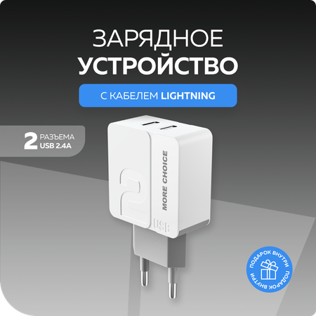 Сетевое зарядное устройство More Choice NC46i