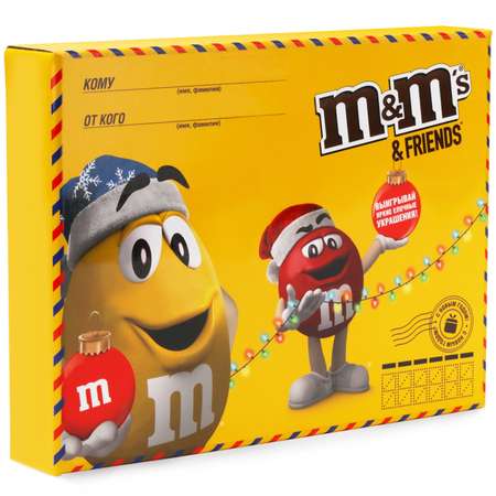 Набор подарочный M&MS Friends Big Envelop 679г