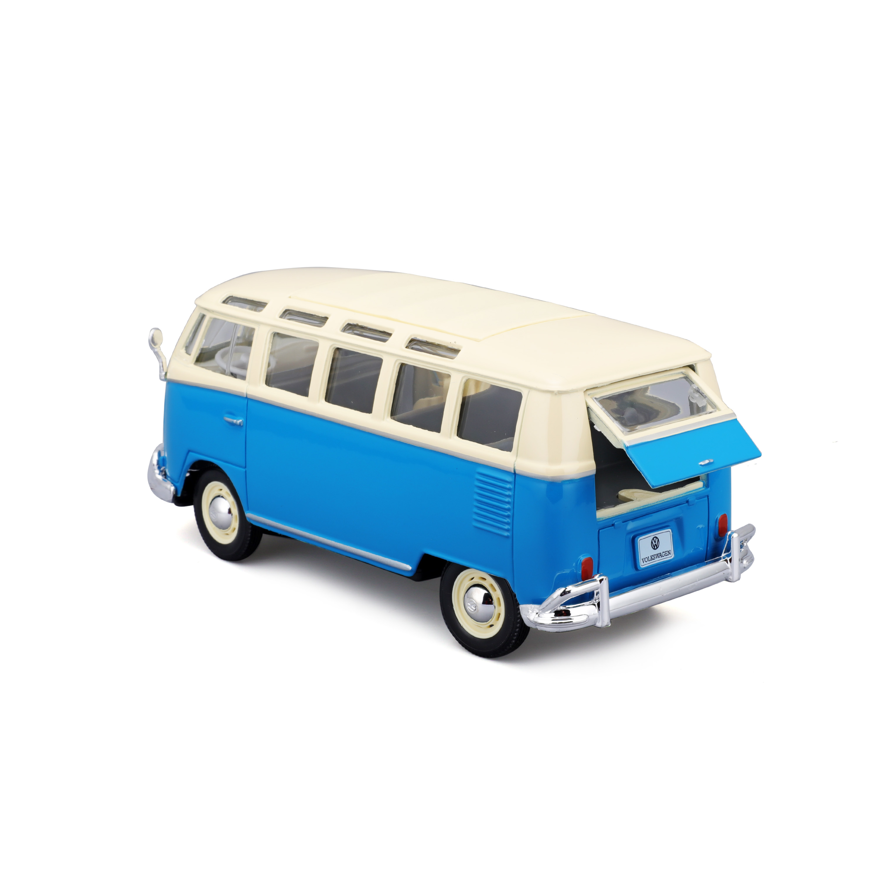 Автомобиль MAISTO Volkswagen 1:24 без механизмов голубой 31956 - фото 5