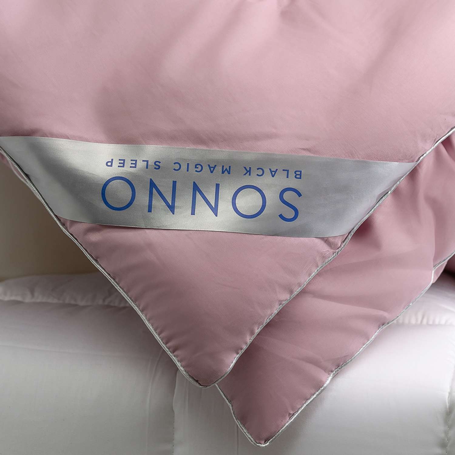 Одеяло SONNO ALCHIMIA 2-x спальный 170x205 всесезонное с наполнителем Amicor розовый - фото 4