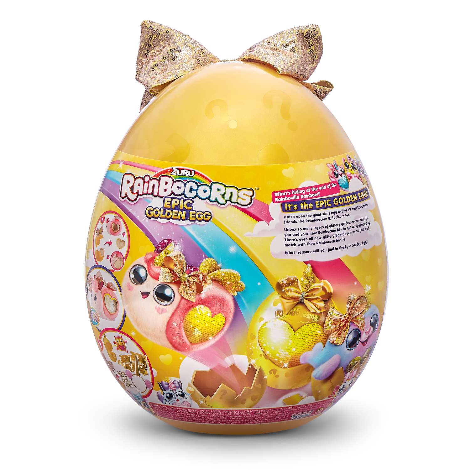 Игрушка Rainbocorns Golden egg surprise S3 в непрозрачной упаковке (Сюрприз) 9244 - фото 16