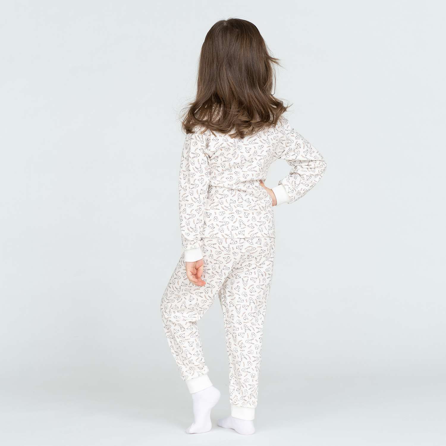 Пижама Утенок 800/1 молочный счет - фото 8