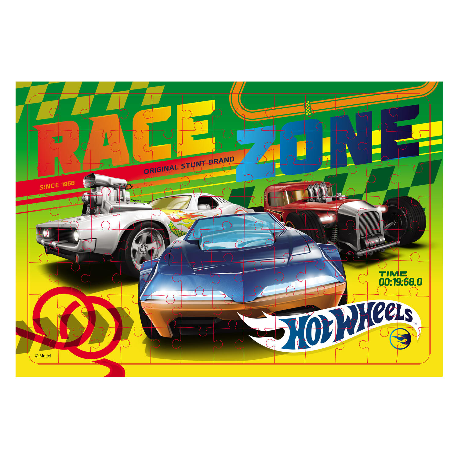 Пазл ORIGAMI Hot Wheels 104элемента в ассортименте05862 - фото 9