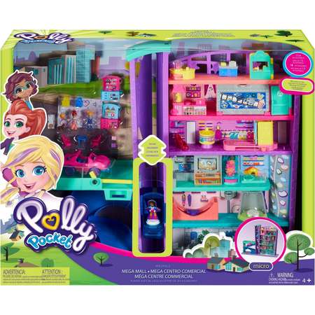 Набор игровой POLLY POCKET Полливиль Мегамолл GFP89