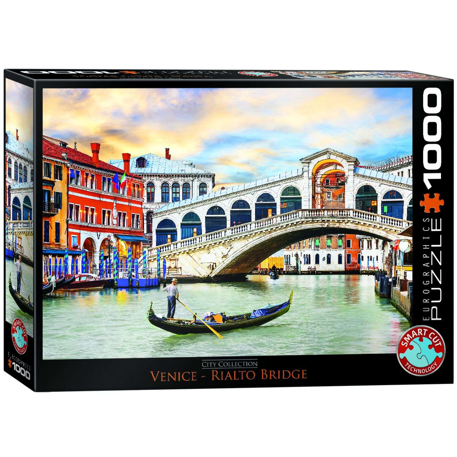 Пазлы Eurographics Венецианский мост Риальто 1000 элементов 6000-0766 - фото 1
