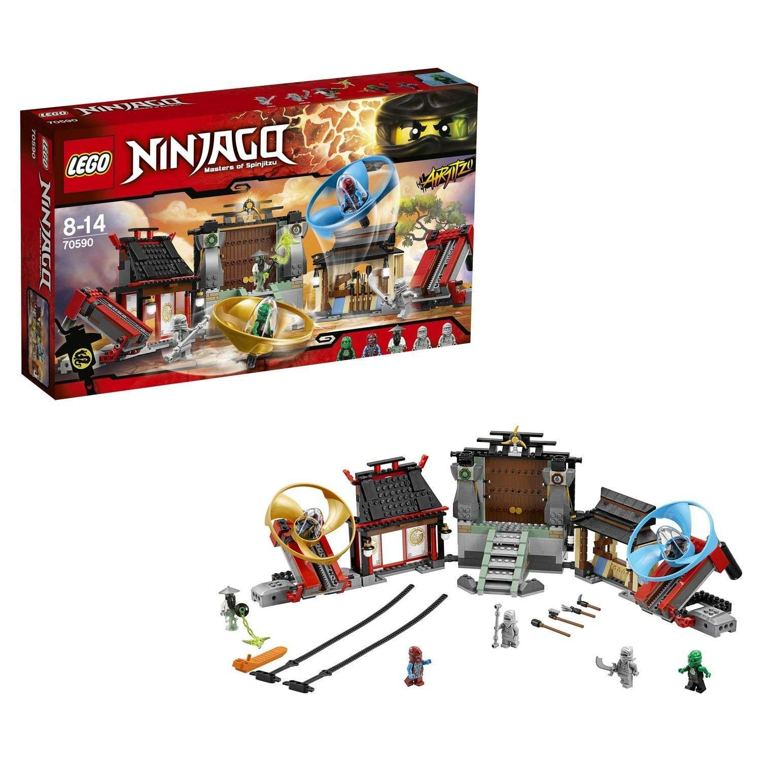 Конструктор LEGO Ninjago Аэроджитцу: поле битвы (70590) - фото 1