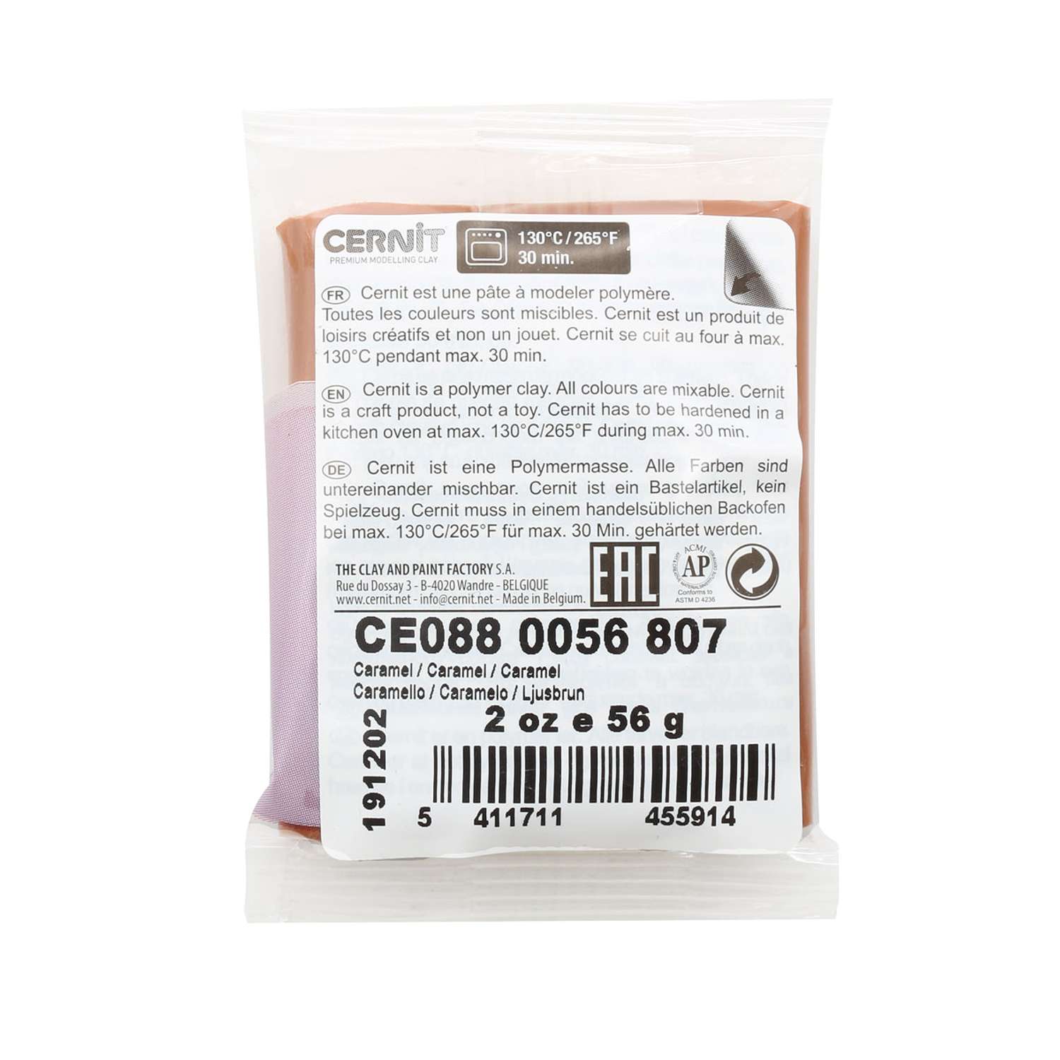 Полимерная глина Cernit пластика запекаемая Цернит opaline 56 гр CE0880056 - фото 9