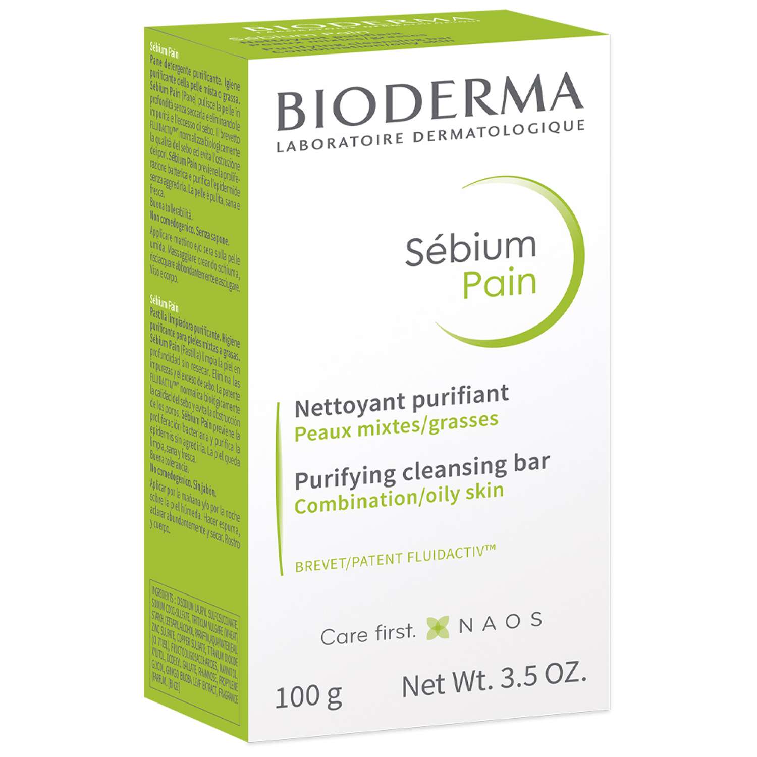 Мыло Bioderma Sebium для жирной и комбинированной кожи лица и тела 100 гр - фото 1