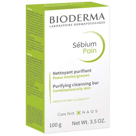 Мыло Bioderma Sebium для жирной и комбинированной кожи лица и тела 100 гр