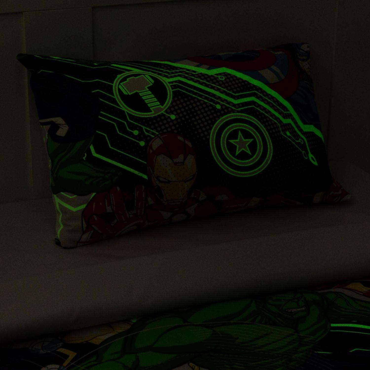 Комплект постельного белья Marvel Neon Series Мстители - фото 5
