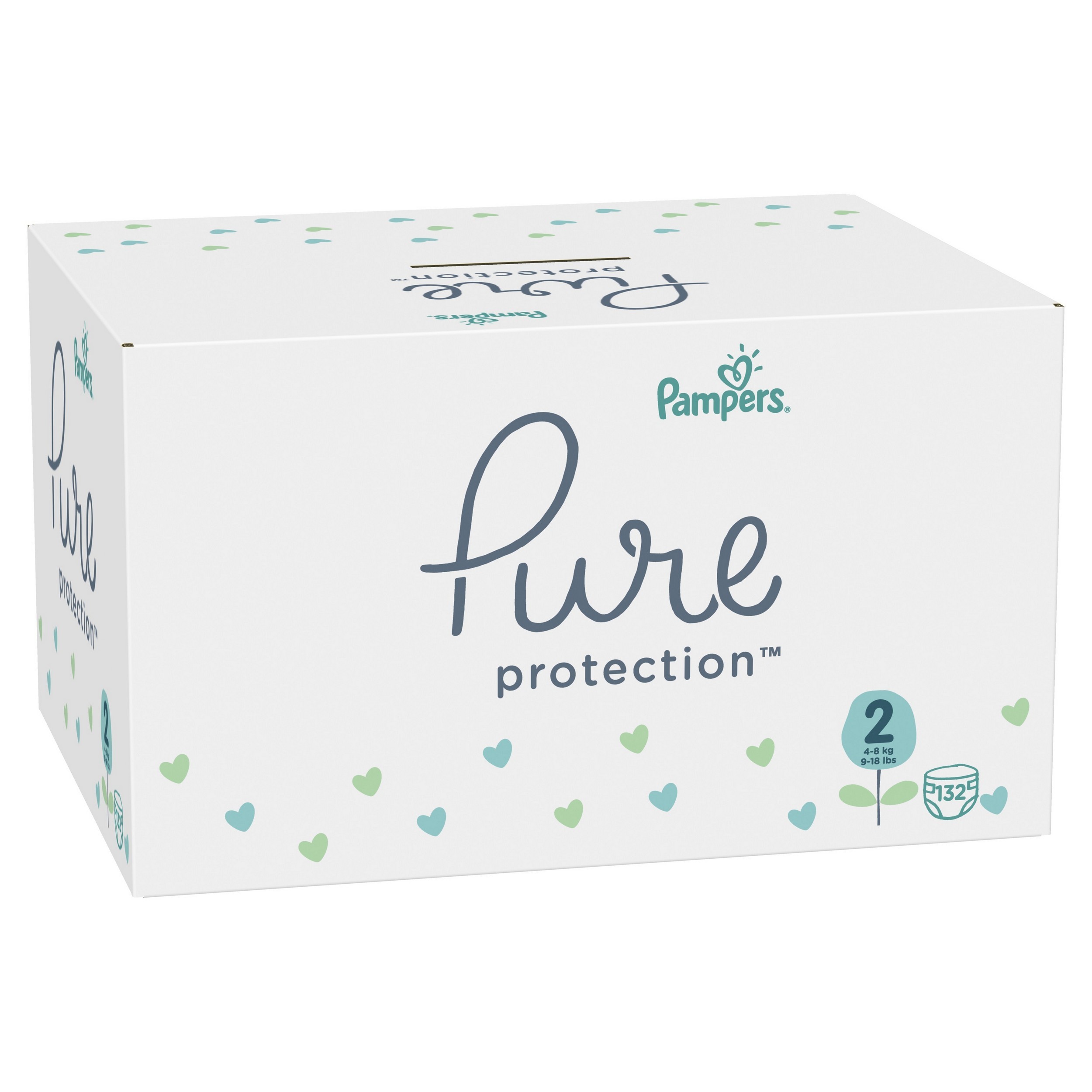 Подгузники Pampers Pure Protection Mini 4-8кг 132шт - фото 3