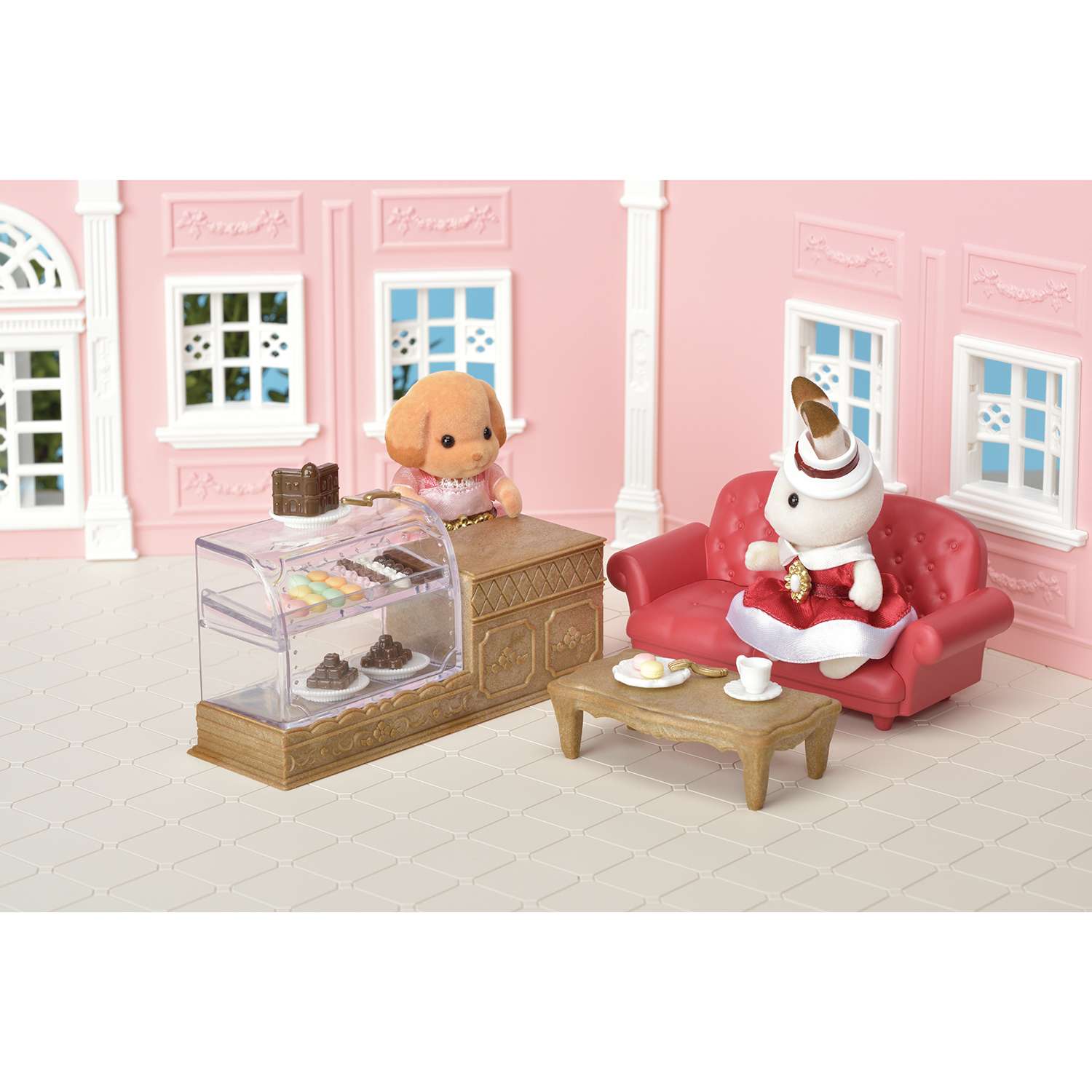 Набор SYLVANIAN FAMILIES TOWN Series Лаунж-кафе - фото 6