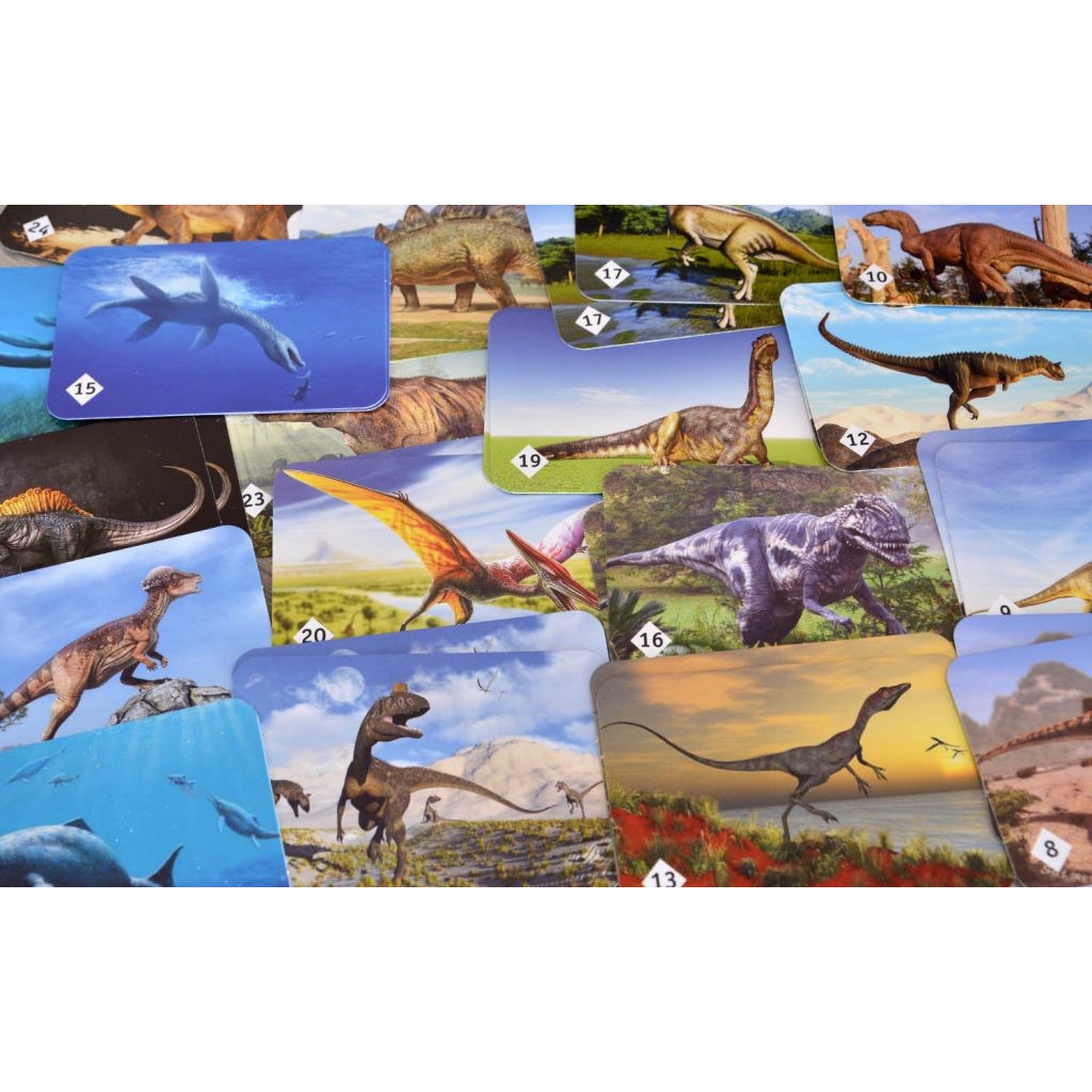 Настольные развивающие игры Нескучные игры для детей для всей семьи Мемо Мир динозавров - 3 шт - фото 5