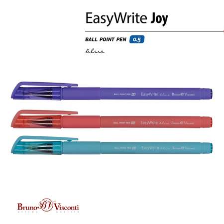 Набор из 5-ти шариковых ручек Bruno Visconti EasyWrite Joy синие
