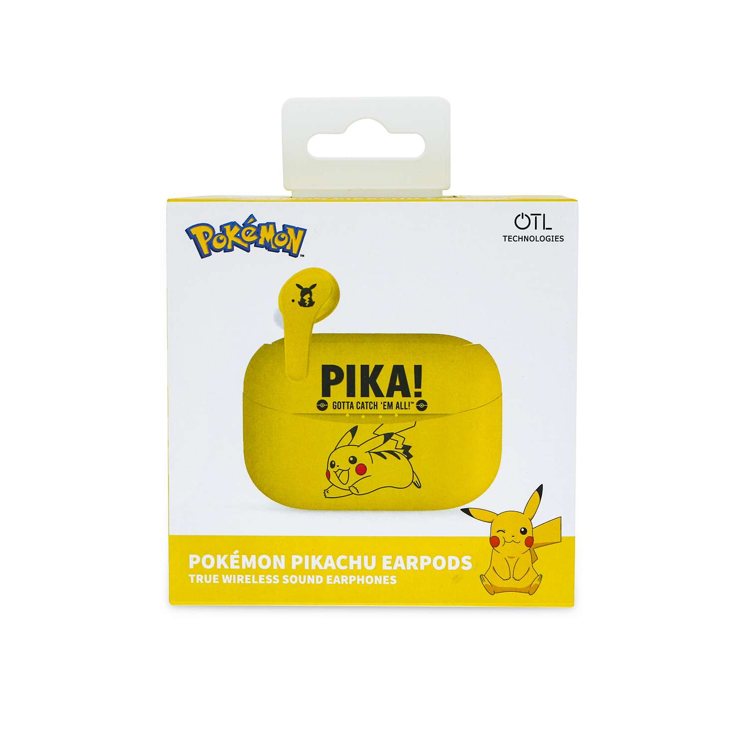 Наушники Optima Pokemon Go Pikachu Smile Yellow (OPT-HF-PKCH1)